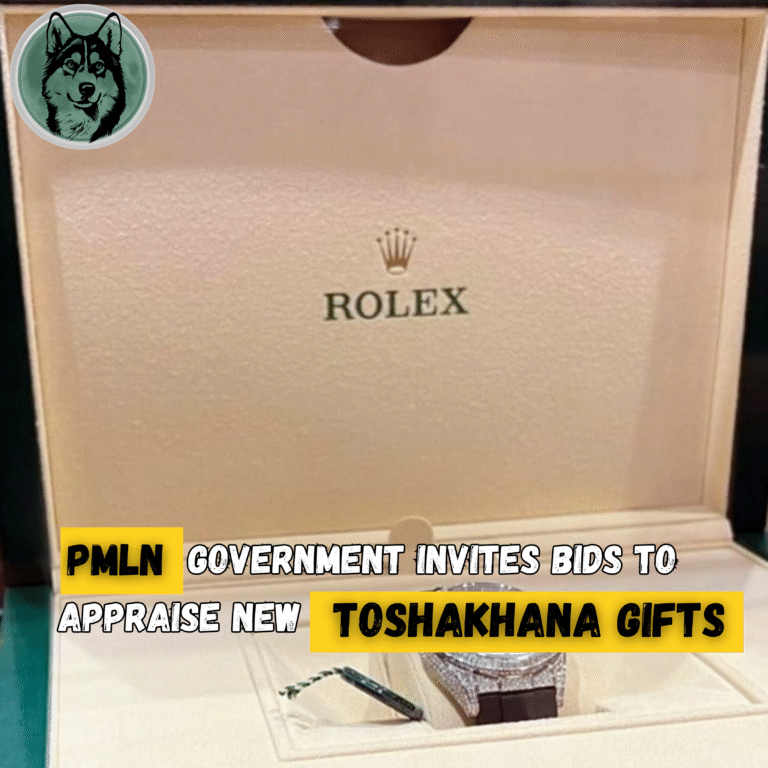 Govt Opens Bidding for Toshakhana Gift Appraisals Amid Ongoing Debate Over Transparency