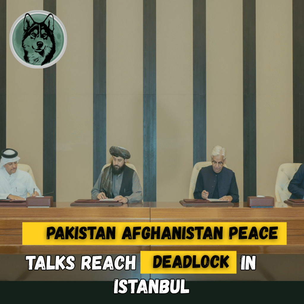 Pakistan-Afghanistan Peace Talks Reach Deadlock in Istanbul