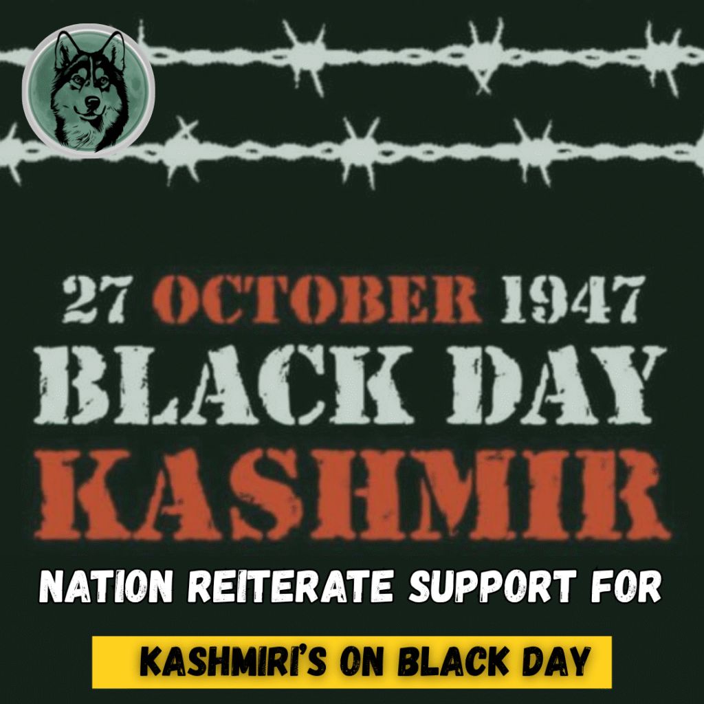 Nation Reiterates Support for Kashmiris on Black Day