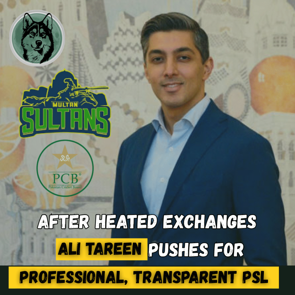 After Heated Exchanges, Ali Tareen Pushes for Professional, Transparent PSL Structure