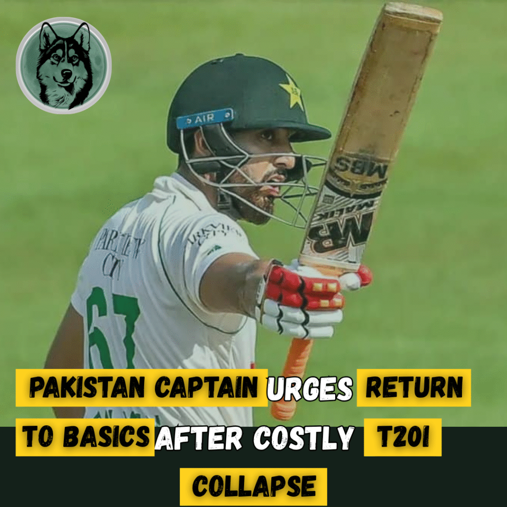 Pakistan Captain Urges Return to Basics After Costly T20I Collapse
