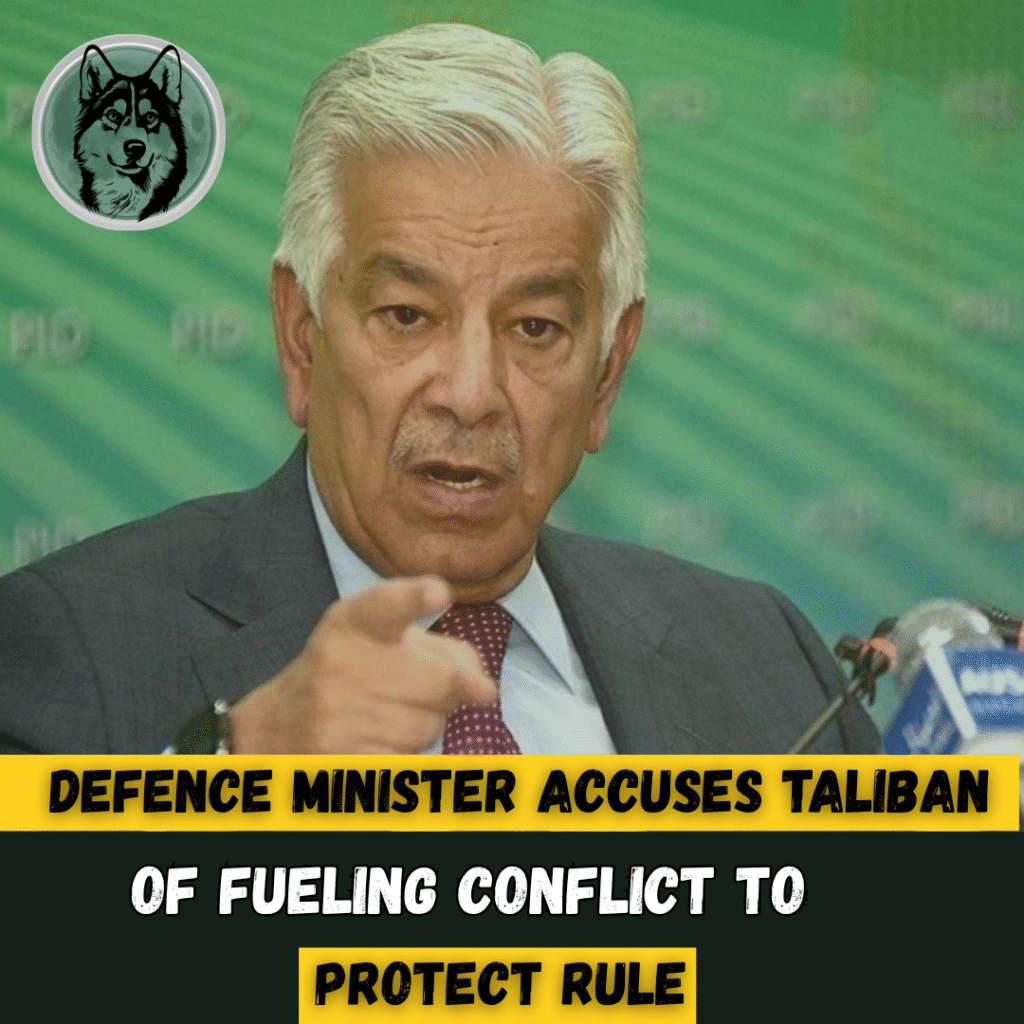 Defence Minister Accuses Taliban of Fueling Conflict to Protect Rule