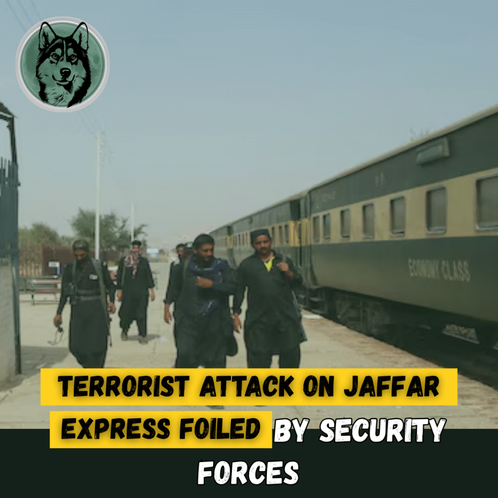 Terrorist Attack on Jaffar Express Foiled by Security Forces
