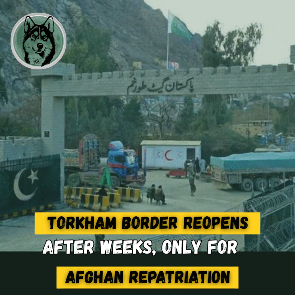 Torkham Border Reopens After Weeks, Only for Afghan Repatriation