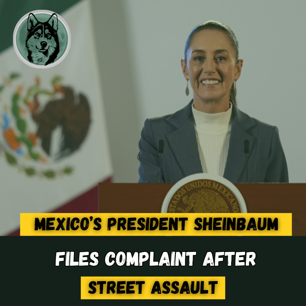 Mexico’s President Sheinbaum Files Complaint After Street Assault