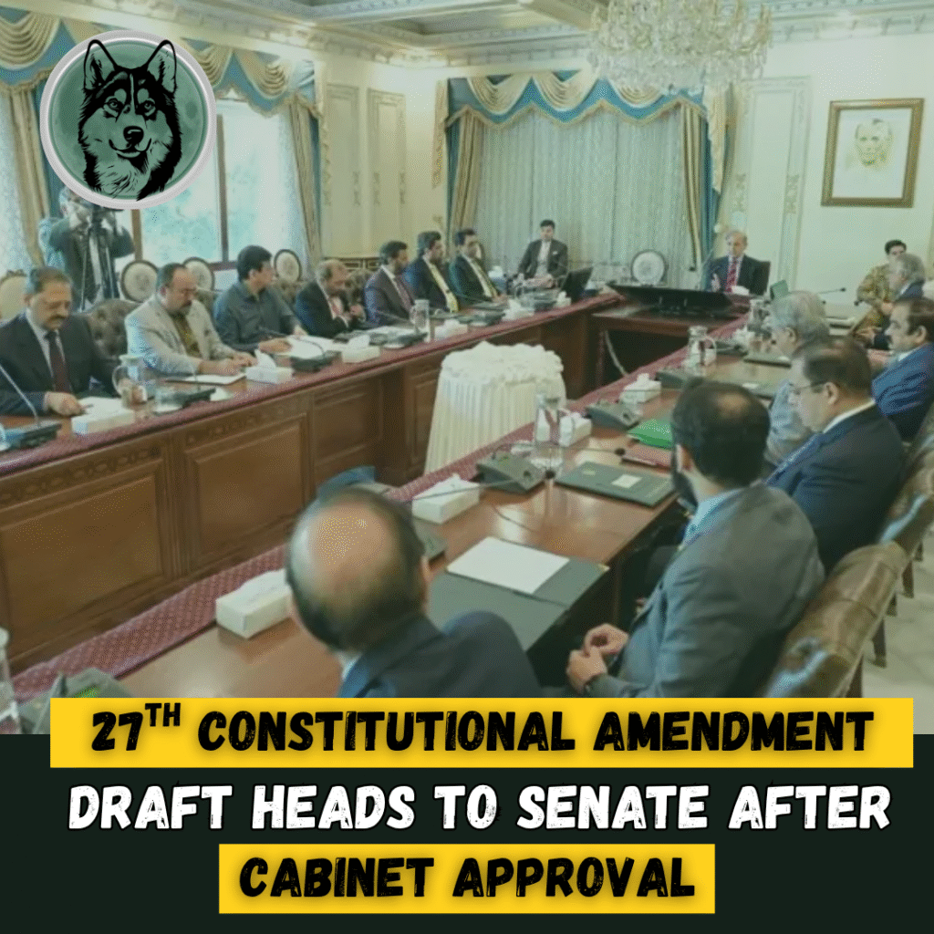 27th Constitutional Amendment Draft Heads to Senate After Cabinet Approval