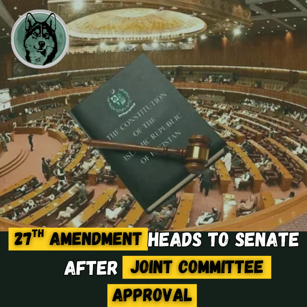 27th Amendment Heads to Senate After Joint Committee Approval