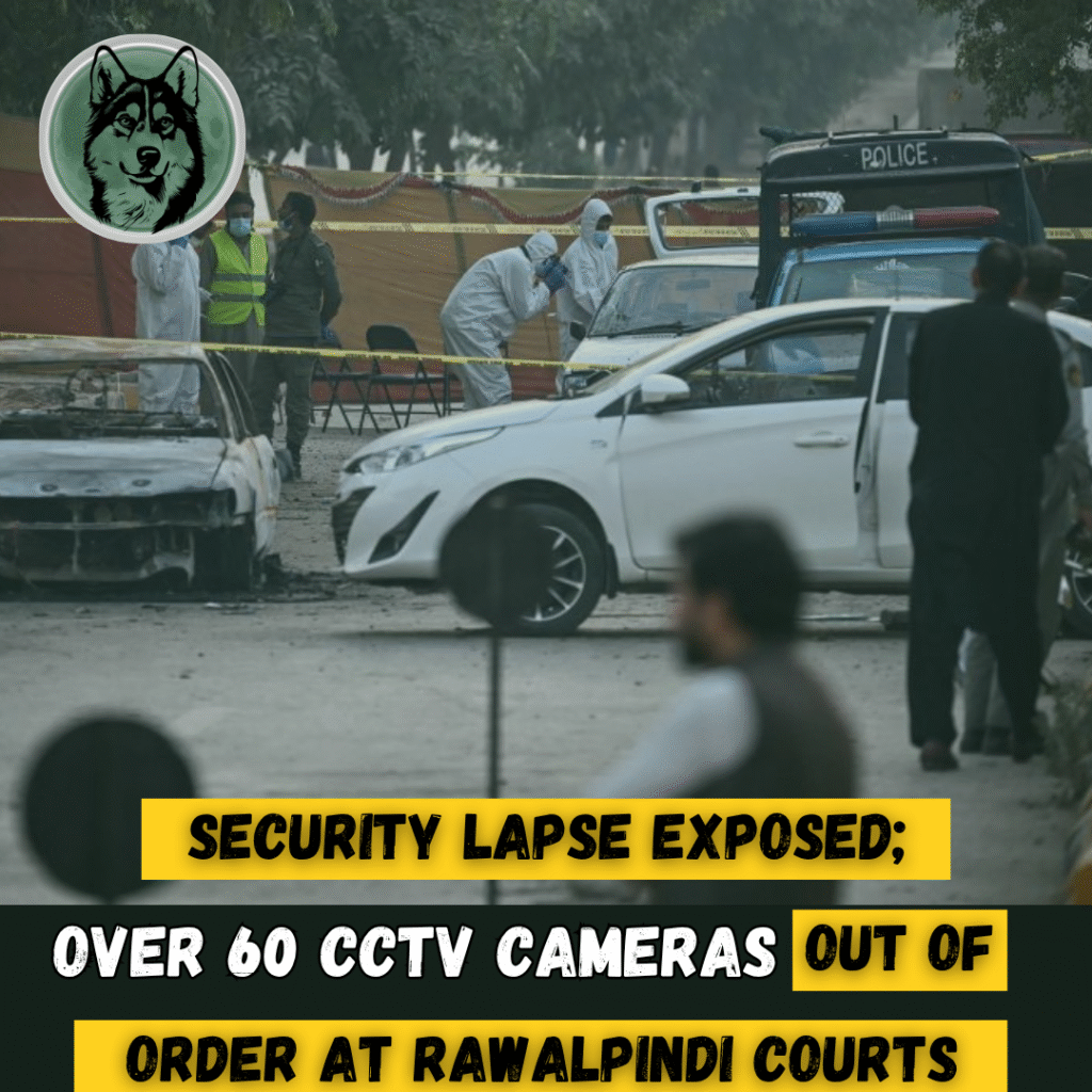 Security Lapse Exposed: Over 60 CCTV Cameras Out of Order at Rawalpindi District Courts