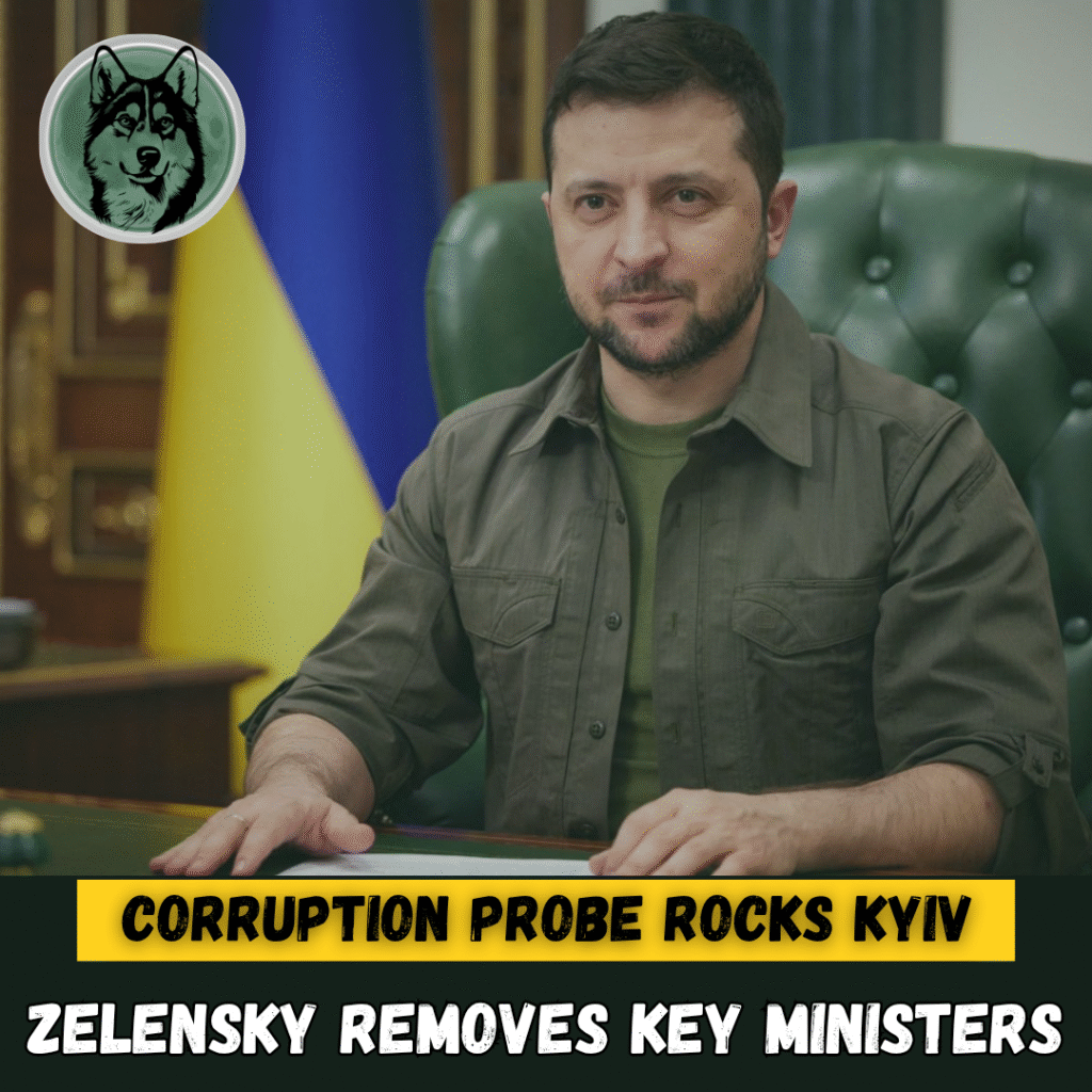 Corruption Probe Rocks Kyiv: Zelensky Removes Key Ministers