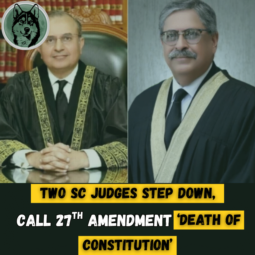 Two Supreme Court Judges Step Down, Call 27th Amendment ‘Death of the Constitution’