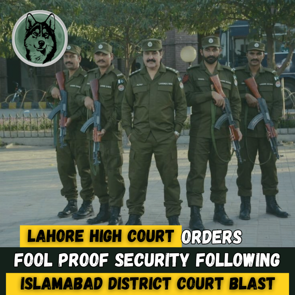 Lahore High Court Orders Foolproof Security Following Islamabad District Court Blast