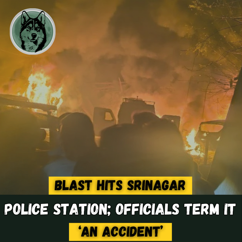 Blast Hits Srinagar Police Station; Officials Term It an Accident