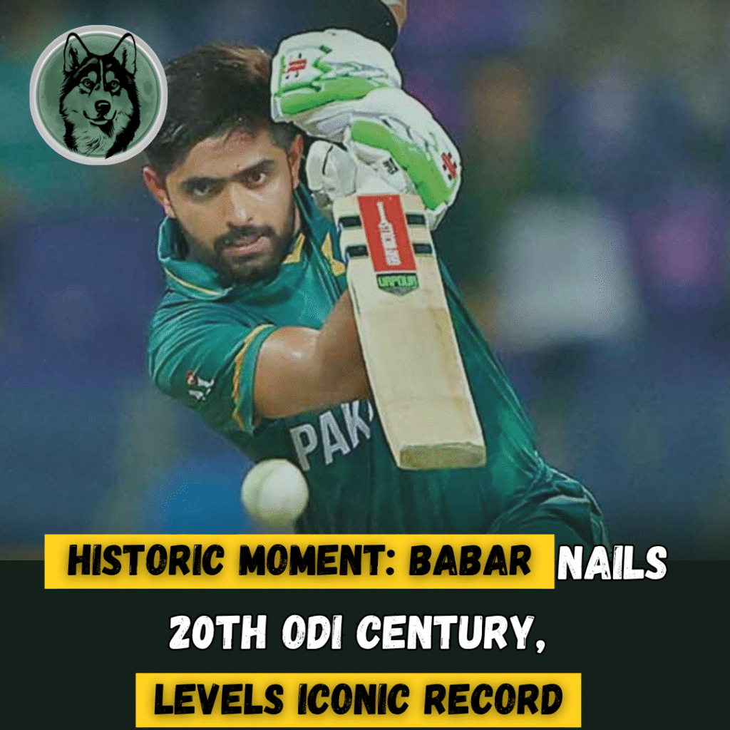 Historic Moment: Babar Nails 20th ODI Century, Levels Iconic Record