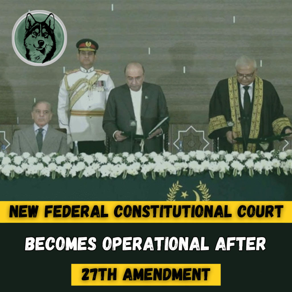 New Federal Constitutional Court Becomes Operational After 27th Amendment