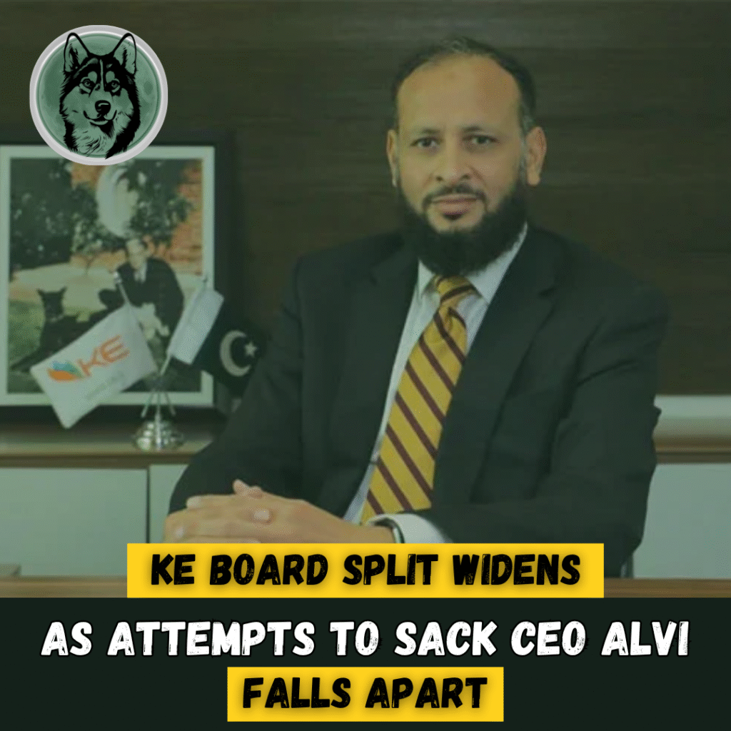 KE Board Split Widens as Attempt to Sack CEO Moonis Alvi Falls Apart