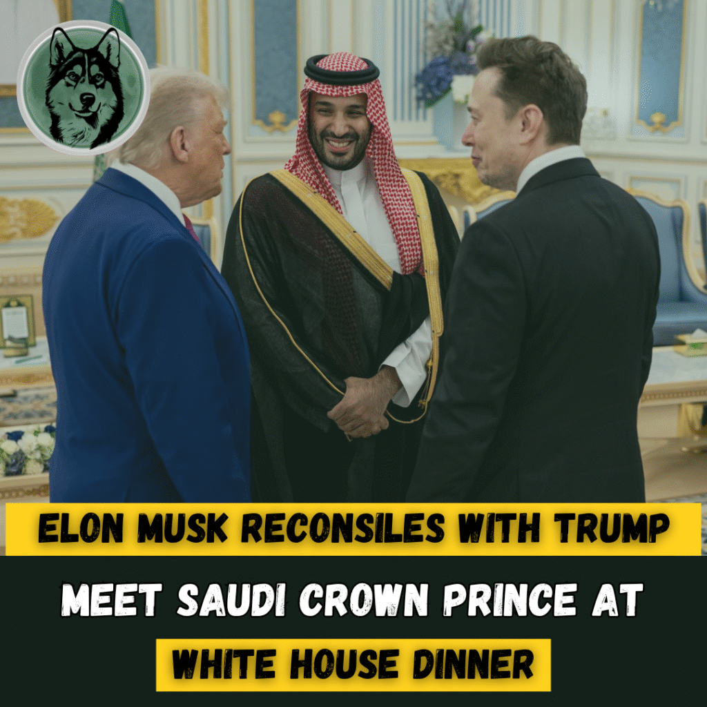 Elon Musk Reconciles With Trump, Meets Saudi Crown Prince at White House Dinner