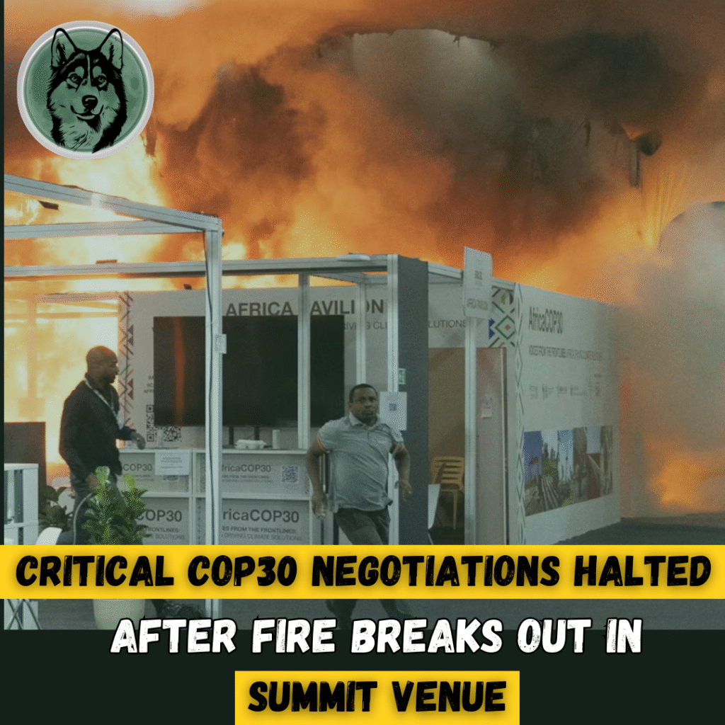 Critical COP30 Negotiations Halted After Fire Breaks Out in Summit Venue