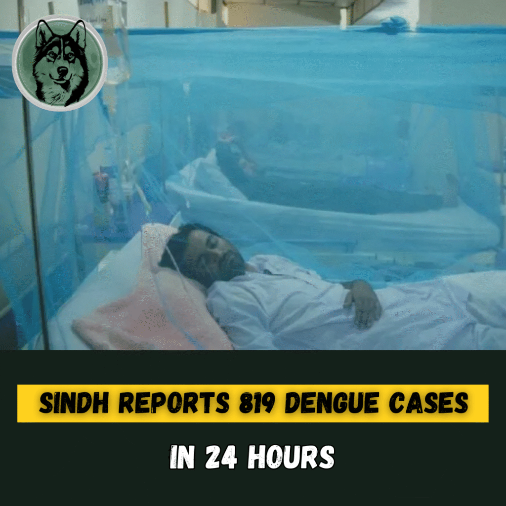Sindh Reports 819 New Dengue Cases in 24 Hours