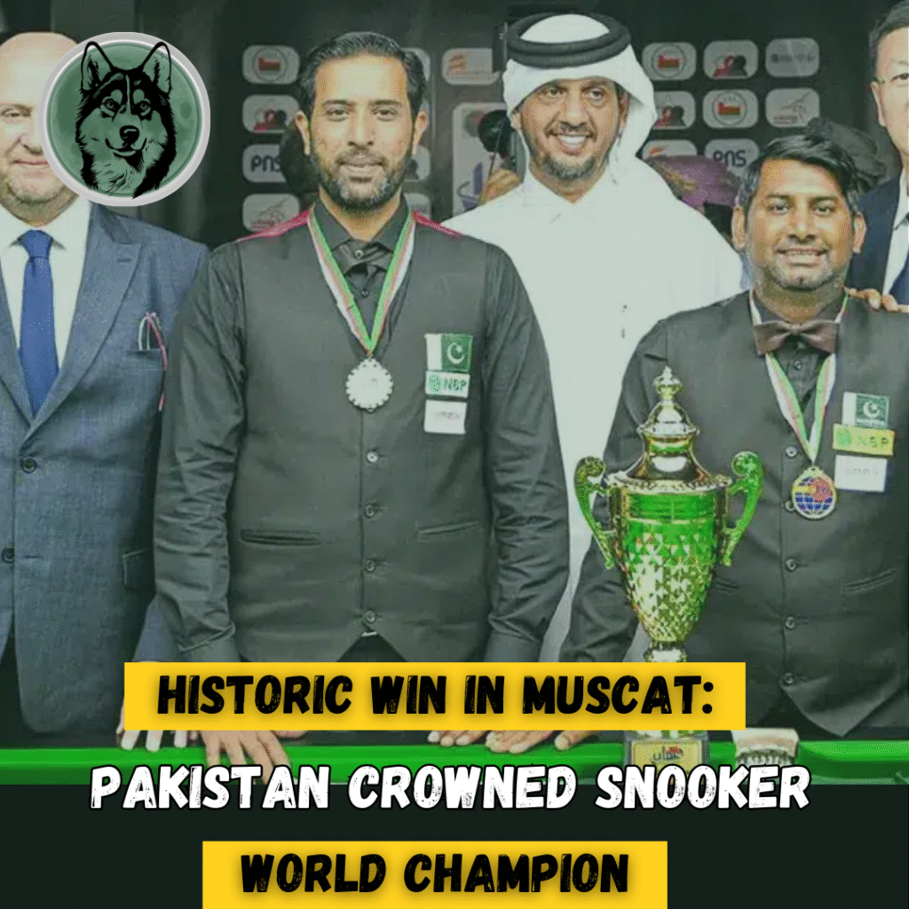 Historic Win in Muscat: Pakistan Crowned Snooker World Champions