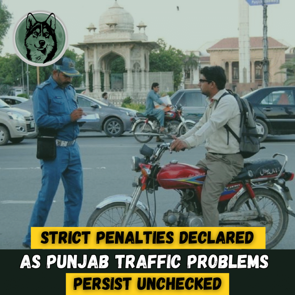 Strict Penalties Declared as Punjab Traffic Problems Persist Unchecked