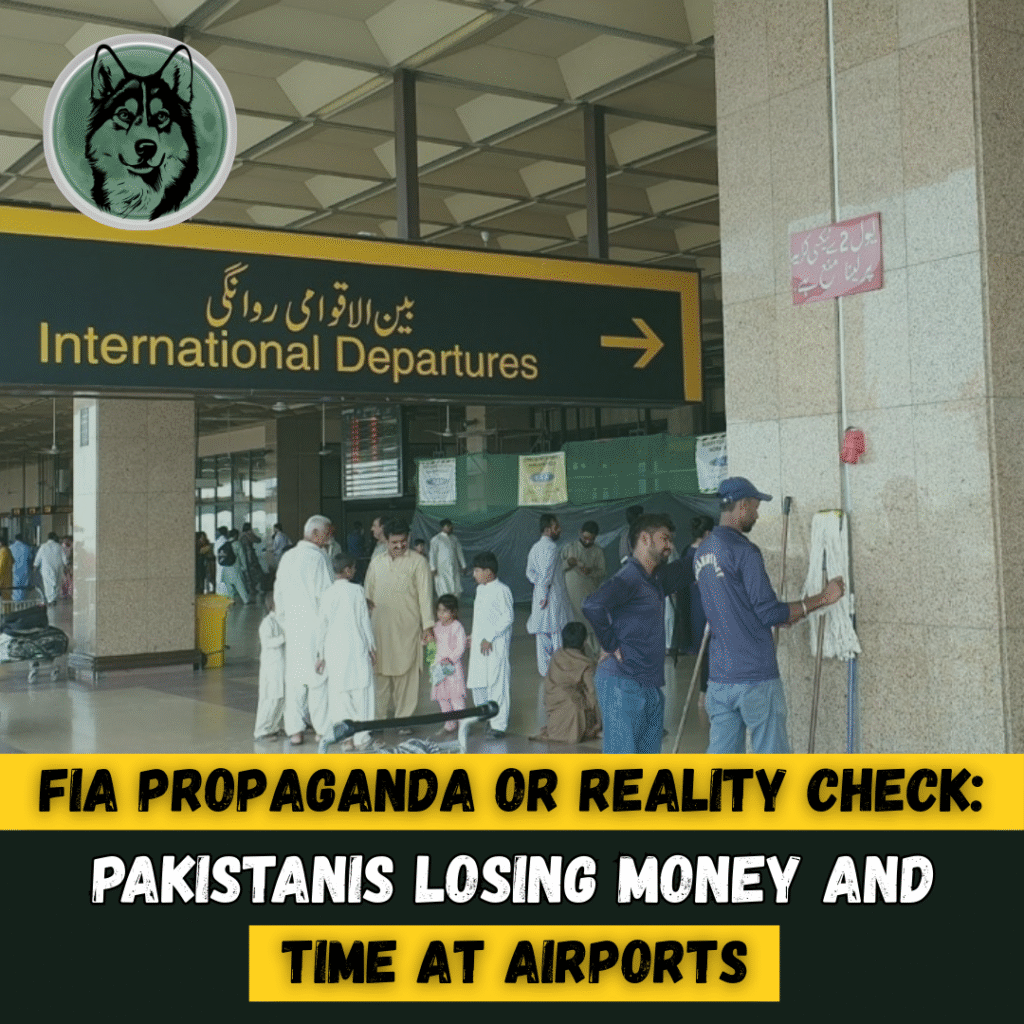 FIA Propaganda or Reality Check: Pakistanis Losing Money and Time at Airports