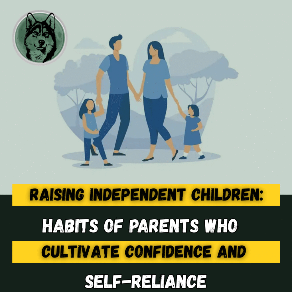 Raising Independent Children: Habits of Parents Who Cultivate Confidence and Self-Reliance