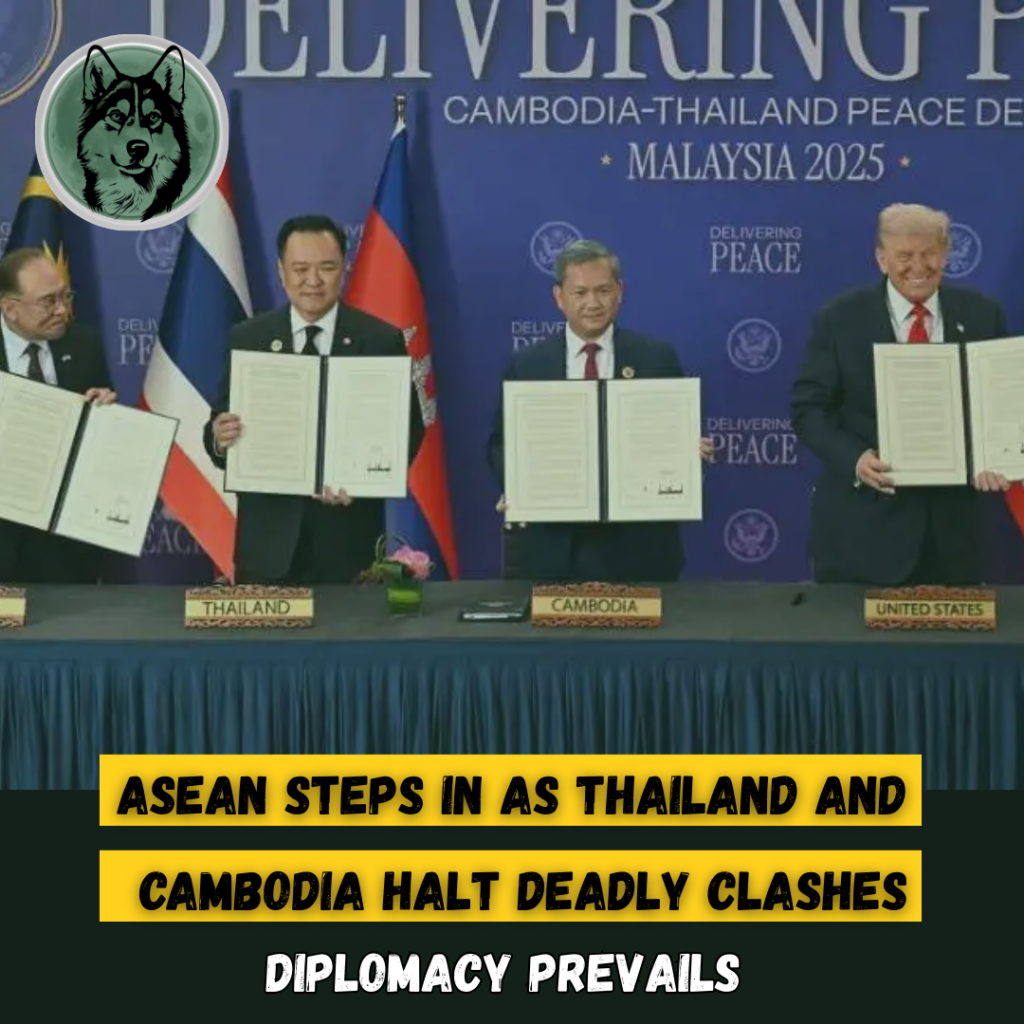 Thailand–Cambodia Ceasefire Ends Border Violence, ASEAN to Monitor Compliance
