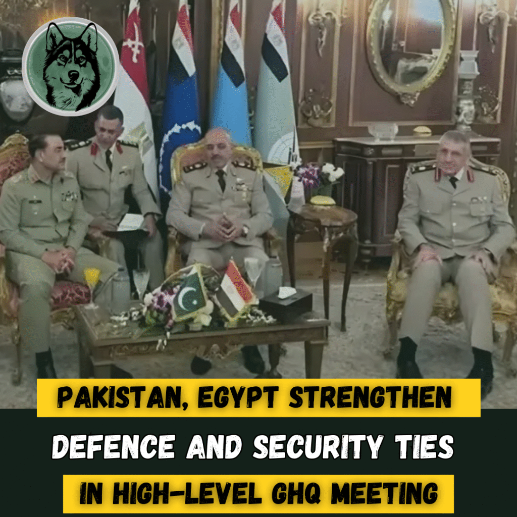 Pakistan, Egypt Strengthen Defence and Security Ties in High-Level GHQ Meeting