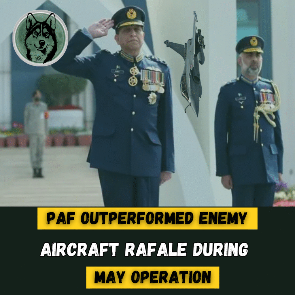 PAF outperformed enemy aircraft Rafale during May operation