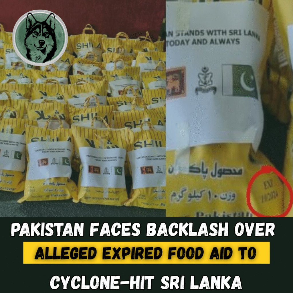 Pakistan Faces Backlash Over Alleged Expired Food Aid to Cyclone-Hit Sri Lanka