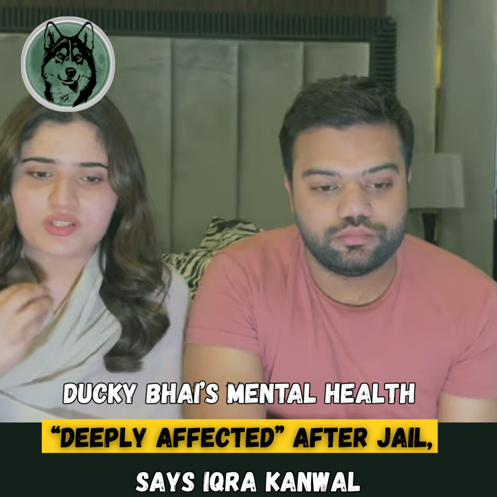 Ducky Bhai’s Mental Health “Deeply Affected” After Jail, Says Iqra Kanwal