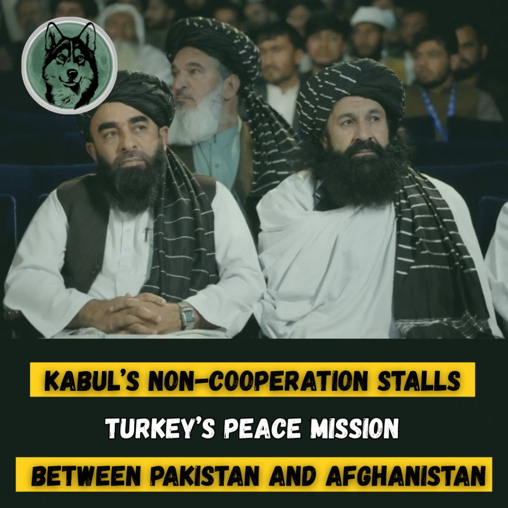 Kabul’s Non-Cooperation Stalls Turkey’s Peace Mission Between Pakistan and Afghanistan