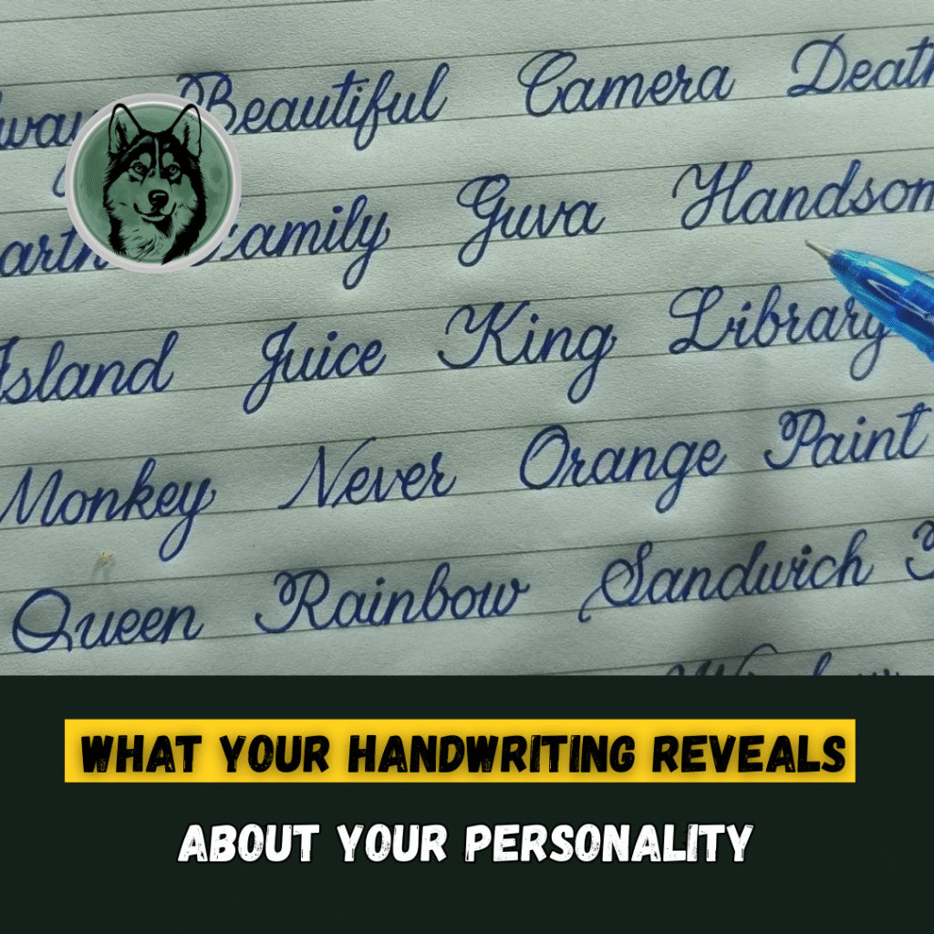 What Your Handwriting Reveals About Your Personality