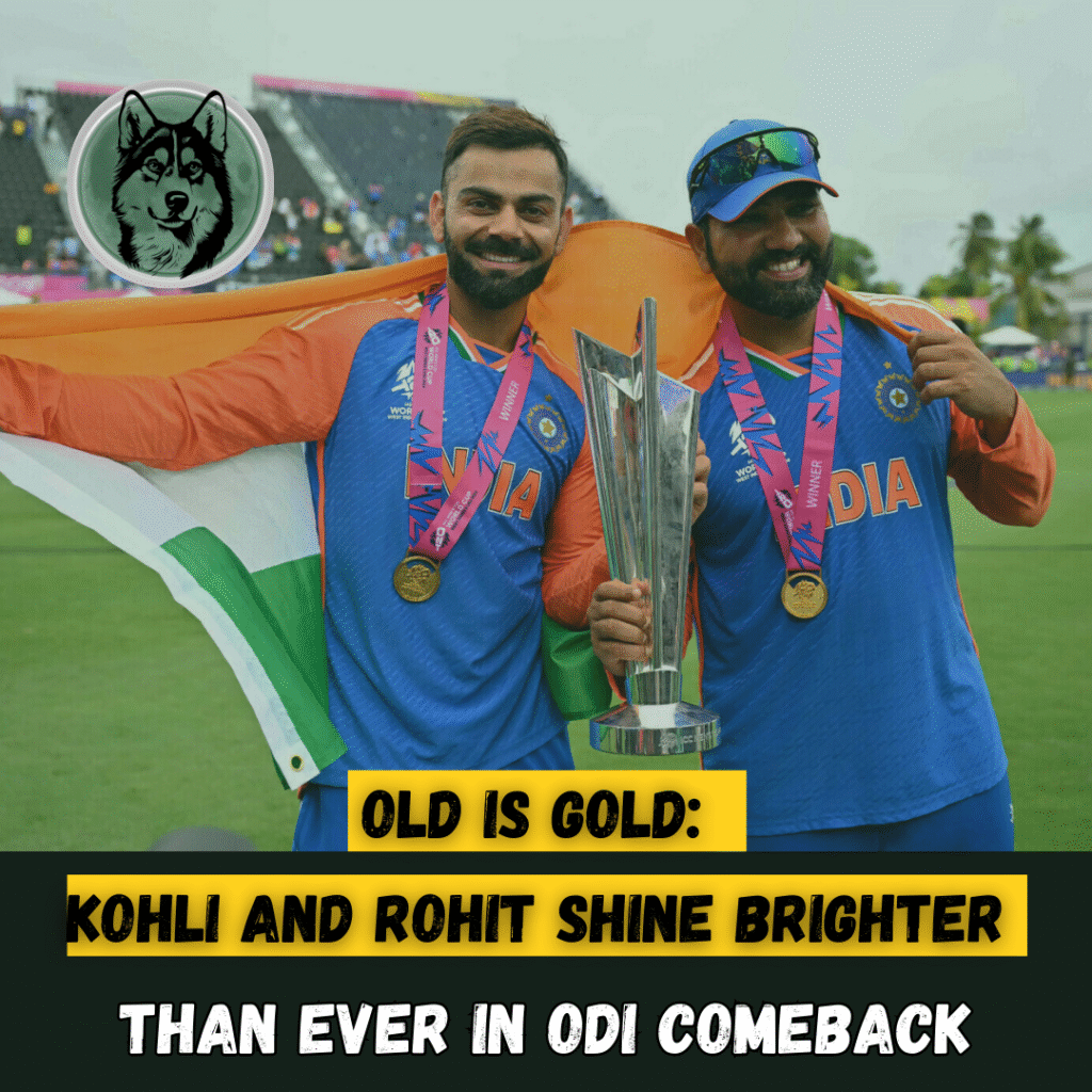 Old Is Gold: Kohli and Rohit Shine Brighter Than Ever in ODI Comeback