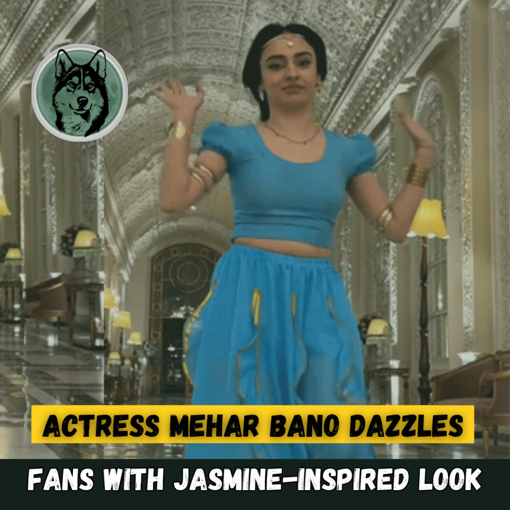 Actress Mehar Bano Dazzles Fans With Jasmine-Inspired Look