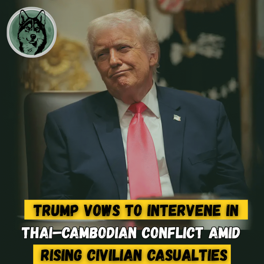 Trump vows to intervene in Thai–Cambodian conflict amid rising civilian casualties