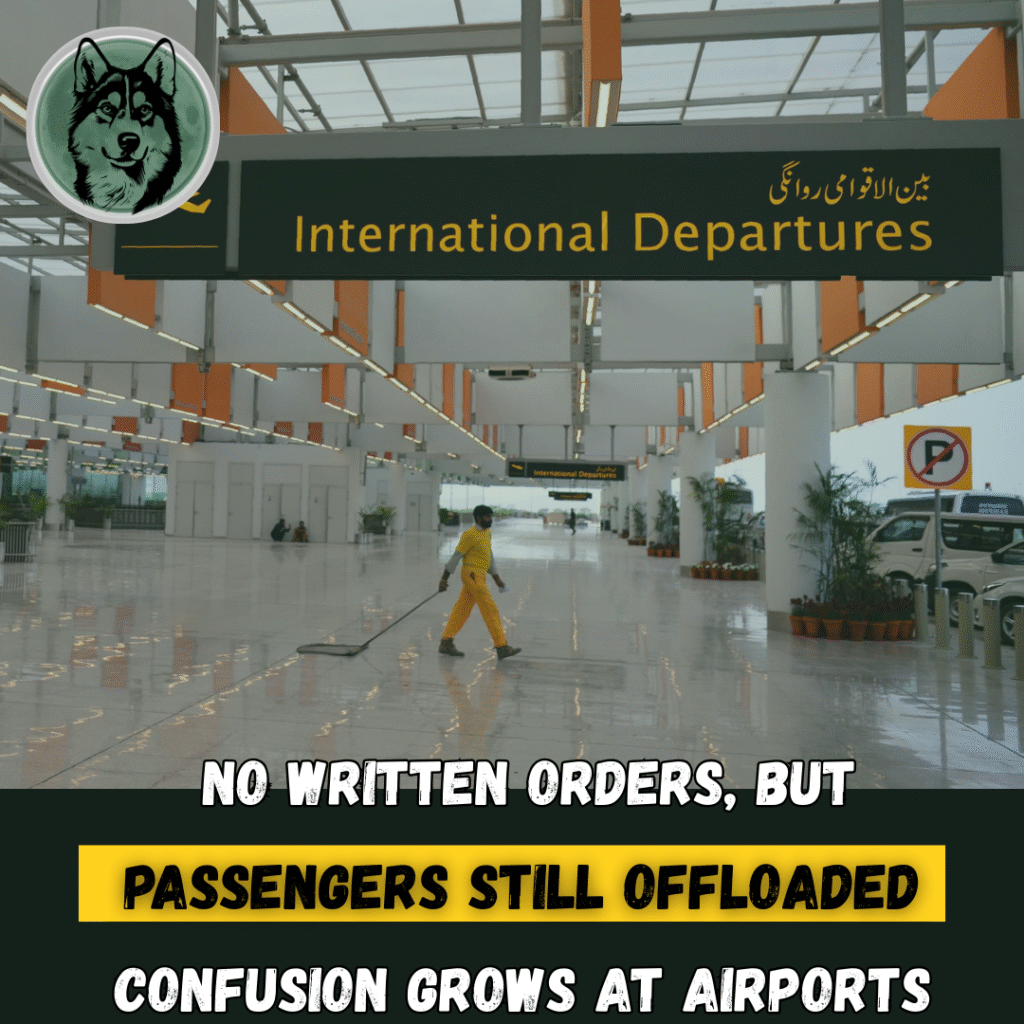 No written orders, but passengers still offloaded — confusion grows at airports