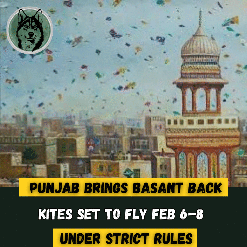 Punjab brings Basant back: Kites set to fly Feb 6–8 under strict rules