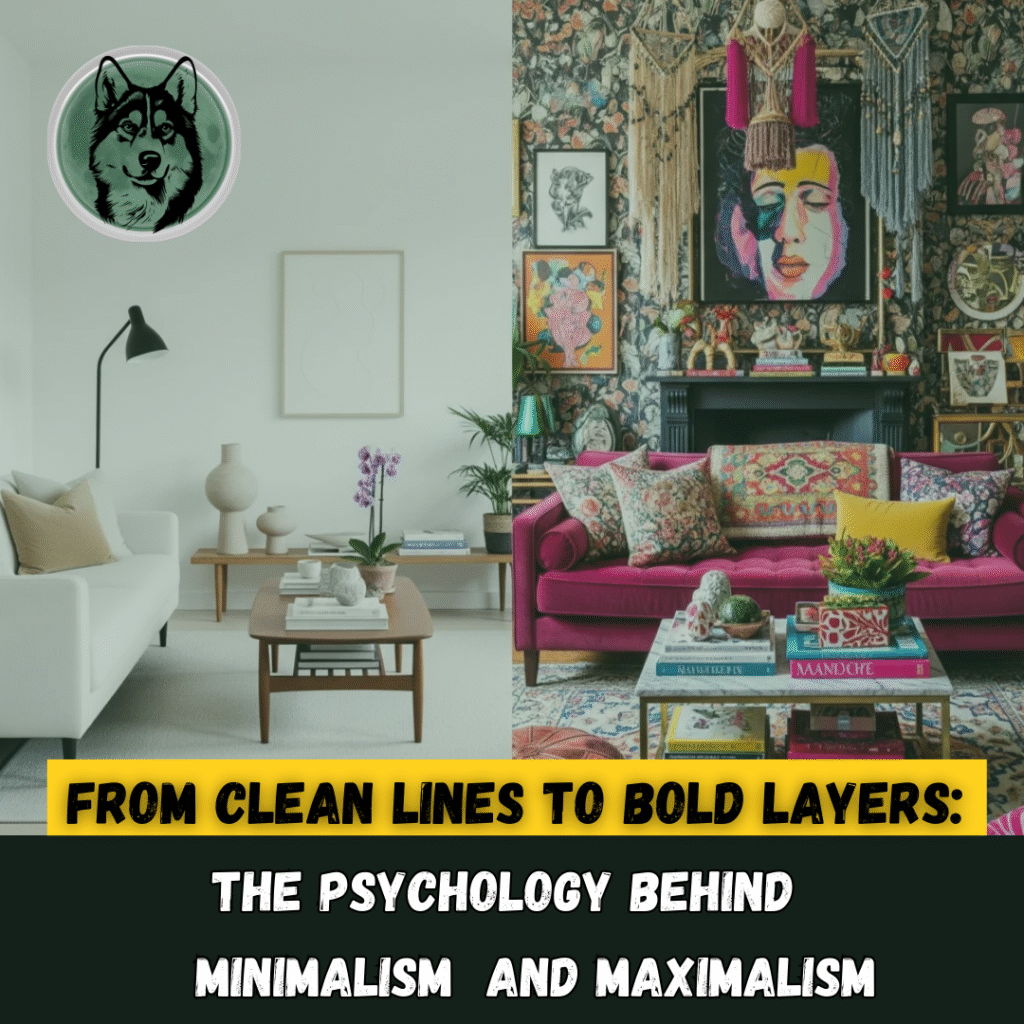 From Clean Lines to Bold Layers: The Psychology Behind Minimalism and Maximalism