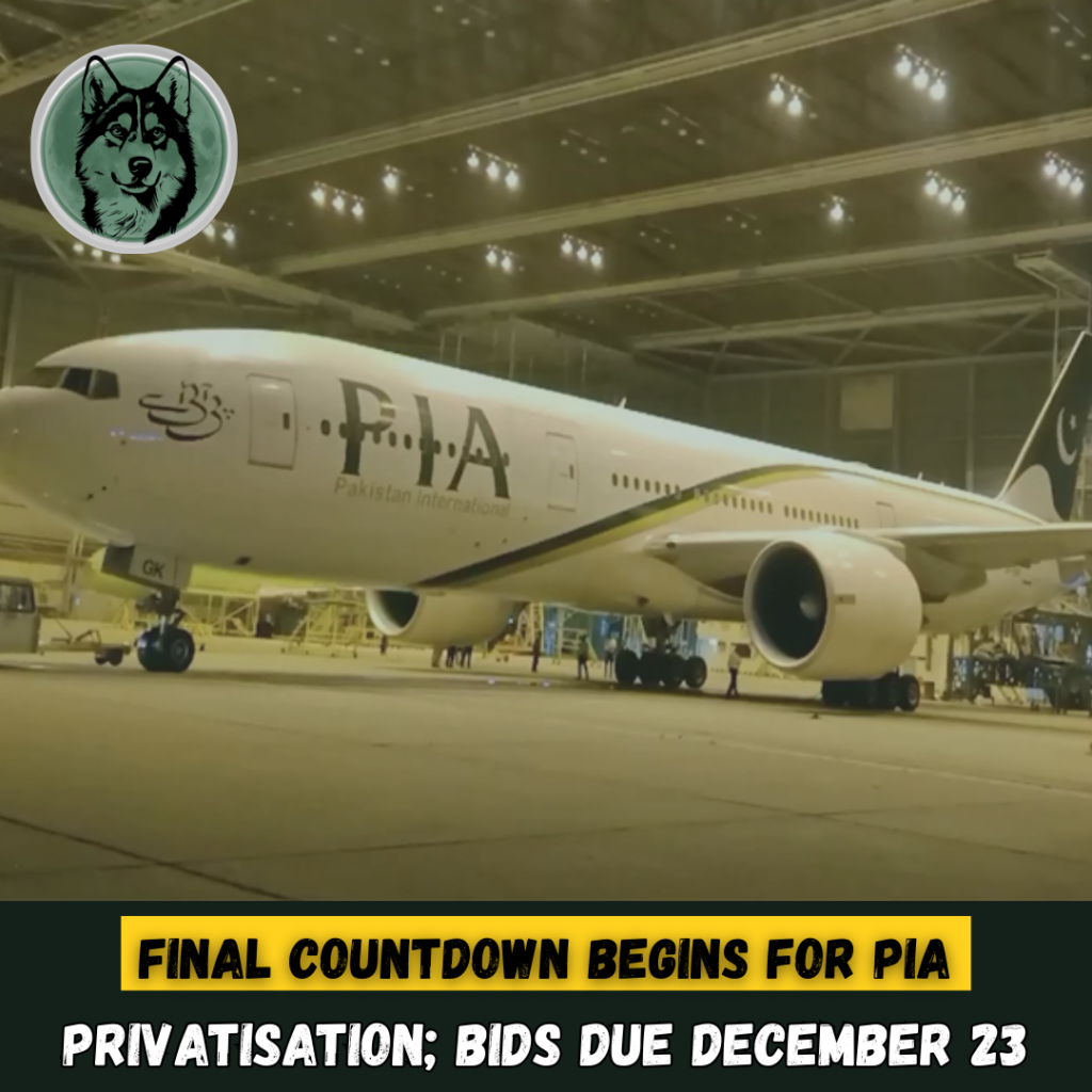 Final Countdown Begins for PIA Privatisation; Bids Due December 23