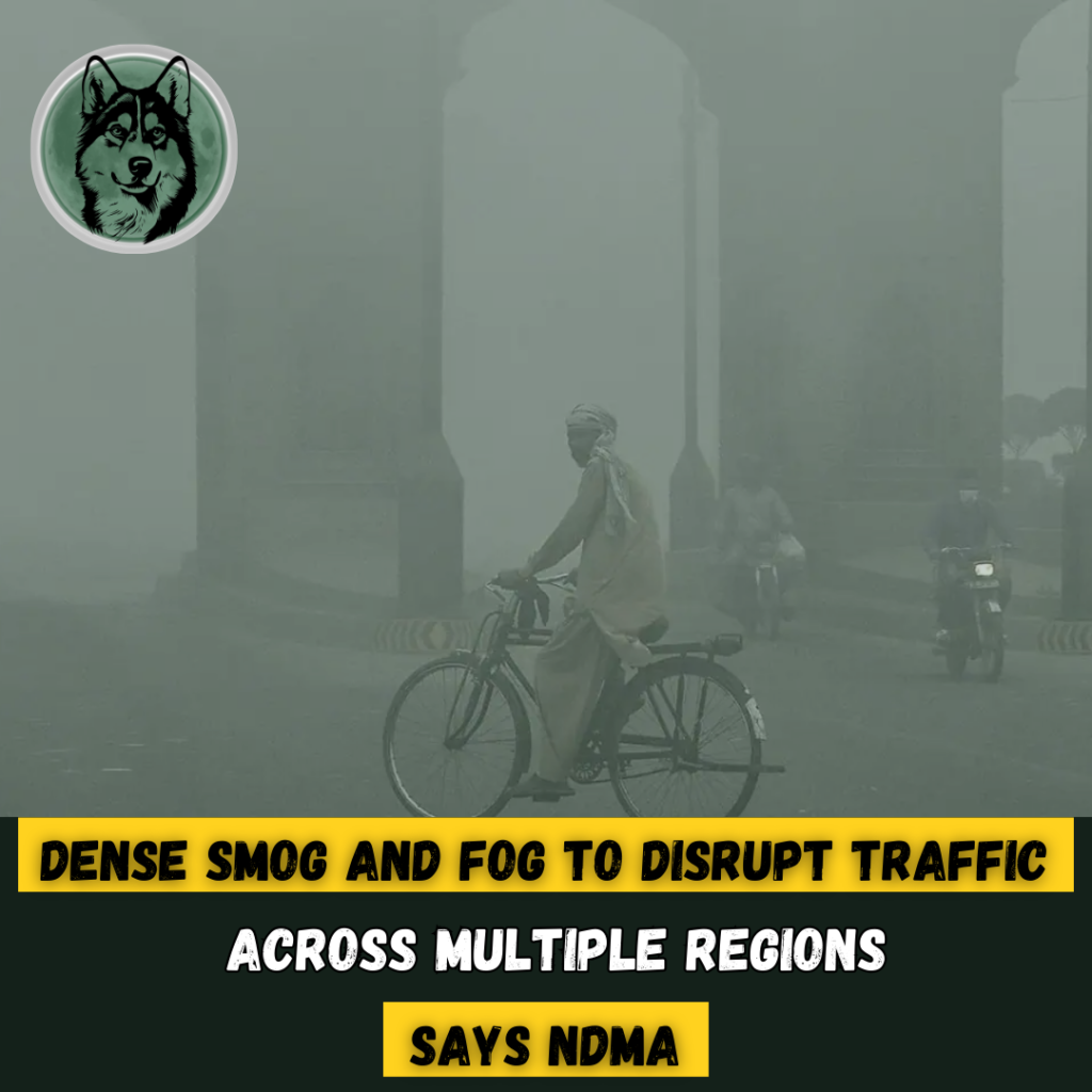 Dense Smog and Fog to Disrupt Traffic Across Multiple Regions, Says NDMA