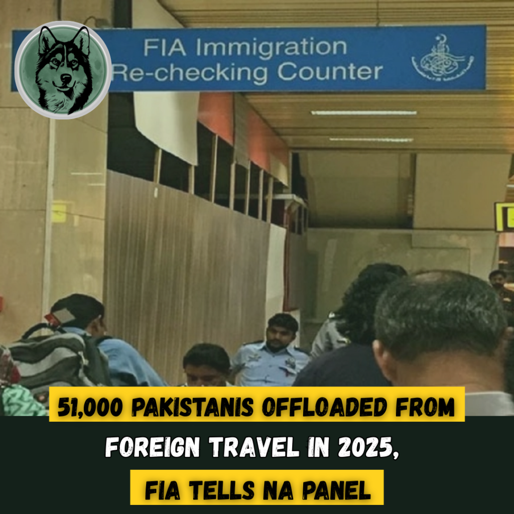 51,000 Pakistanis Offloaded from Foreign Travel in 2025, FIA Tells NA Panel