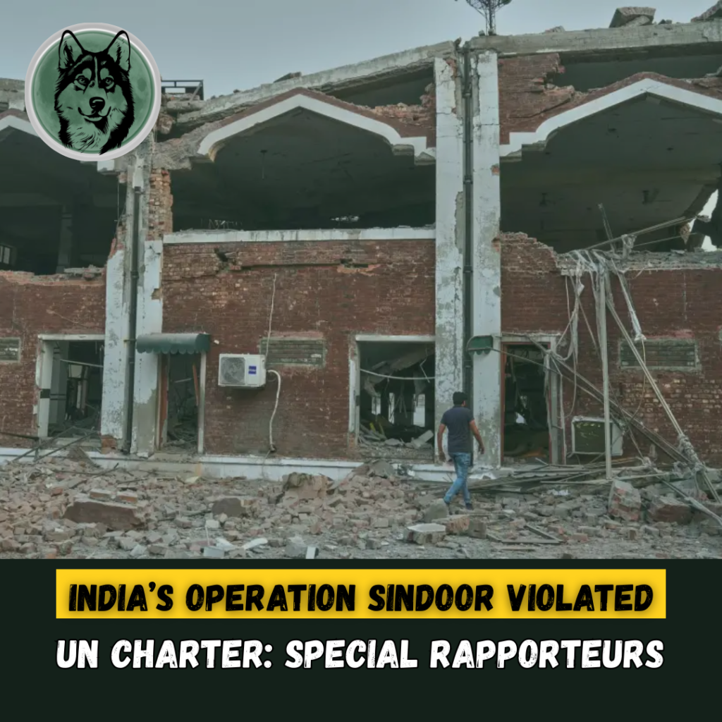 India’s Operation Sindoor Violated UN Charter: Special Rapporteurs