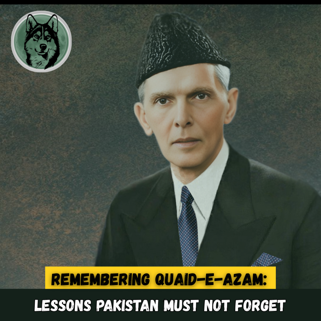 Remembering Quaid-e-Azam: Lessons Pakistan Must Not Forget
