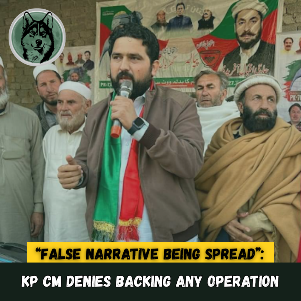 “False Narrative Being Spread”: KP CM Denies Backing Any Operation