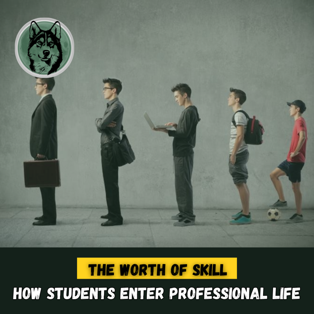The Worth of Skill: How Students Enter Professional Life