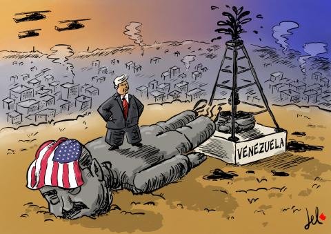 US President Donald Trump issuing warnings to Latin American leaders