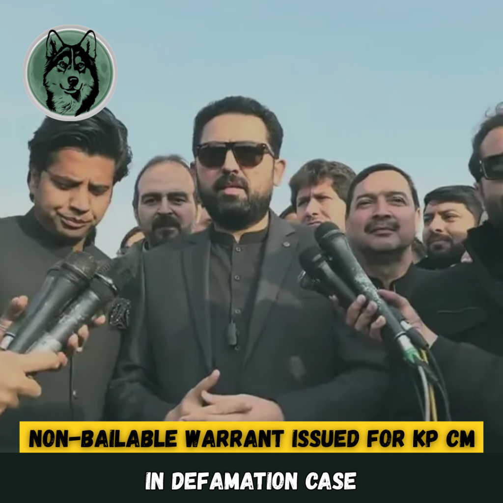 Non-Bailable Warrant Issued for KP CM Afridi in Defamation Case
