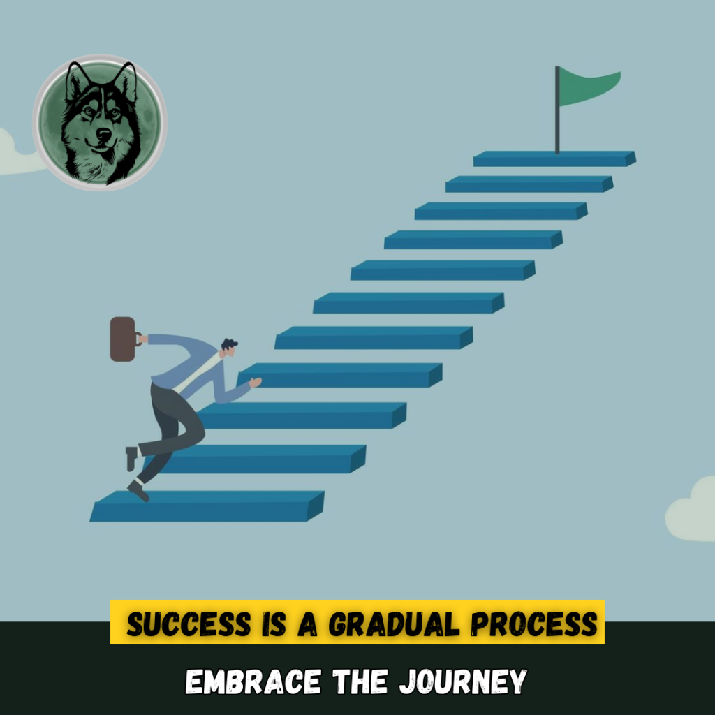 Success Is a Gradual Process: Embrace the Journey
