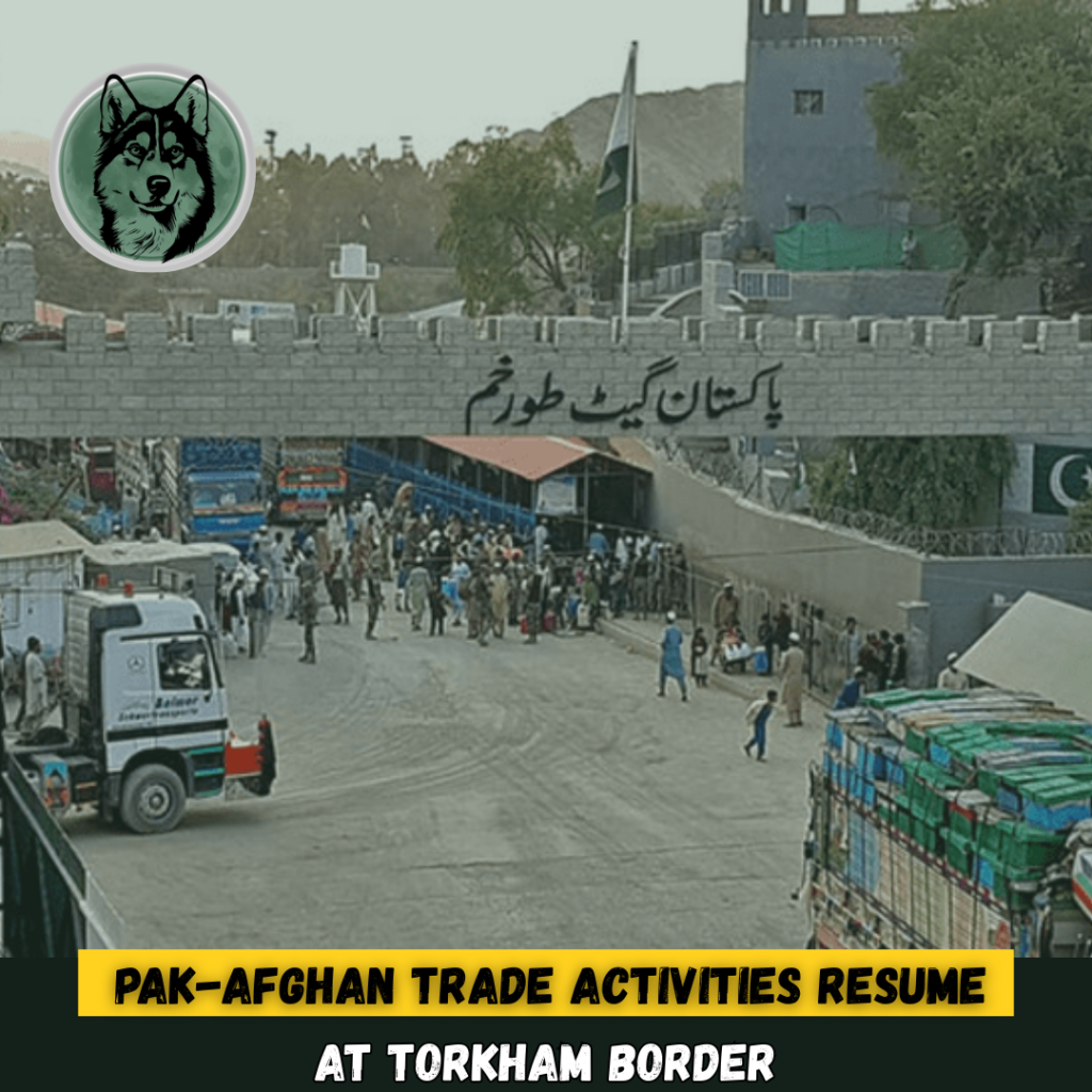 Pak-Afghan Trade Activities Resume at Torkham Border